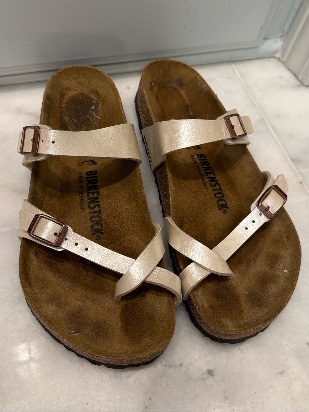 Birkenstock Pearl Mayari Sandals with Buckles US 9/EU 40 NWOT